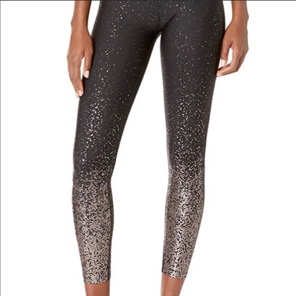 Beyond Yoga Alloy Ombré High Waisted Midi Leggings
